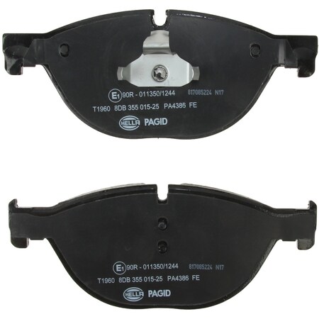 Pagid Brakes Disc Brake Pad, 355015251 355015251